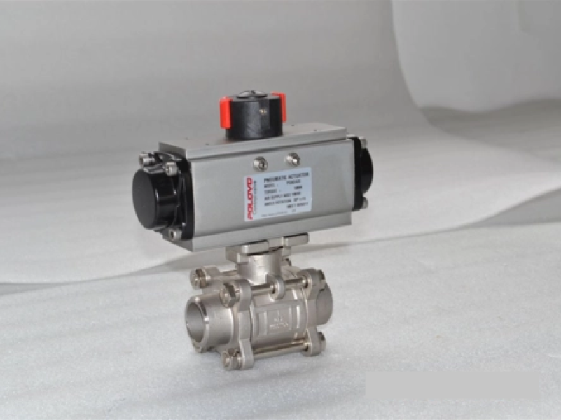 FM600-Q1 Series Pneumatic Three-piece Ball Valves