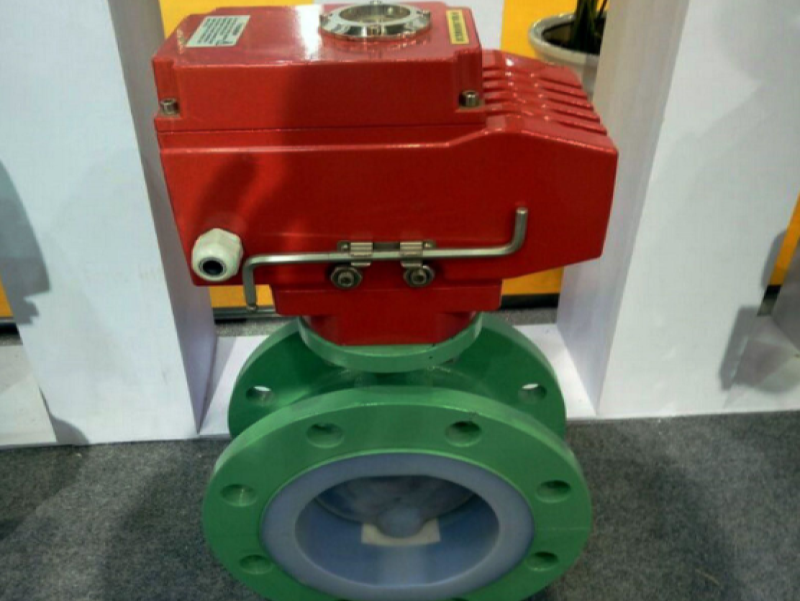 FM600-D6 Series Pneumatic Fully Fluorine-lined Flanged Butterfly Valves