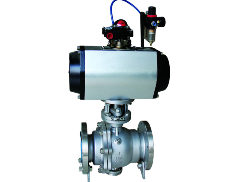 FM600-Q4 Series Pneumatic Fixed Ball Valves