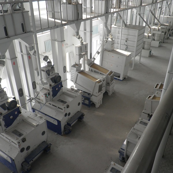 picture of rice manufacturing plant